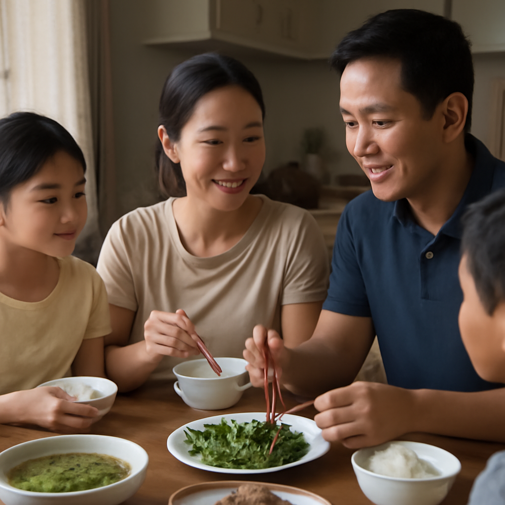Bữa cơm gia đình là nét văn hóa đặc trưng của người Việt, nơi sức khỏe và sự an toàn của thực phẩm đóng vai trò cốt lõi.