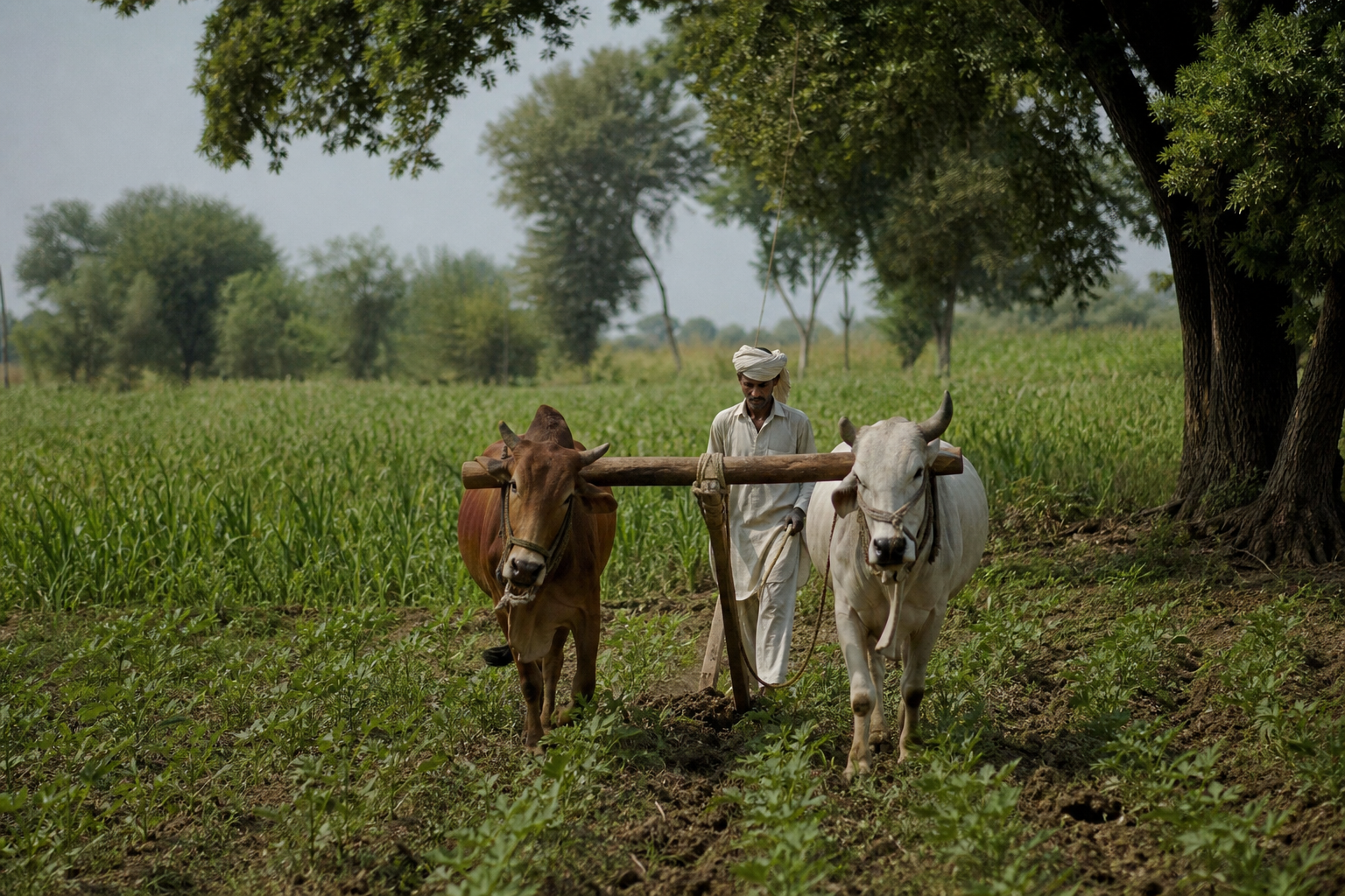 پاکستان میں روایتی چھوٹے پیمانے پر کاشتکاری، جو پائیدار طریقوں کا حامل ہو سکتی ہے۔