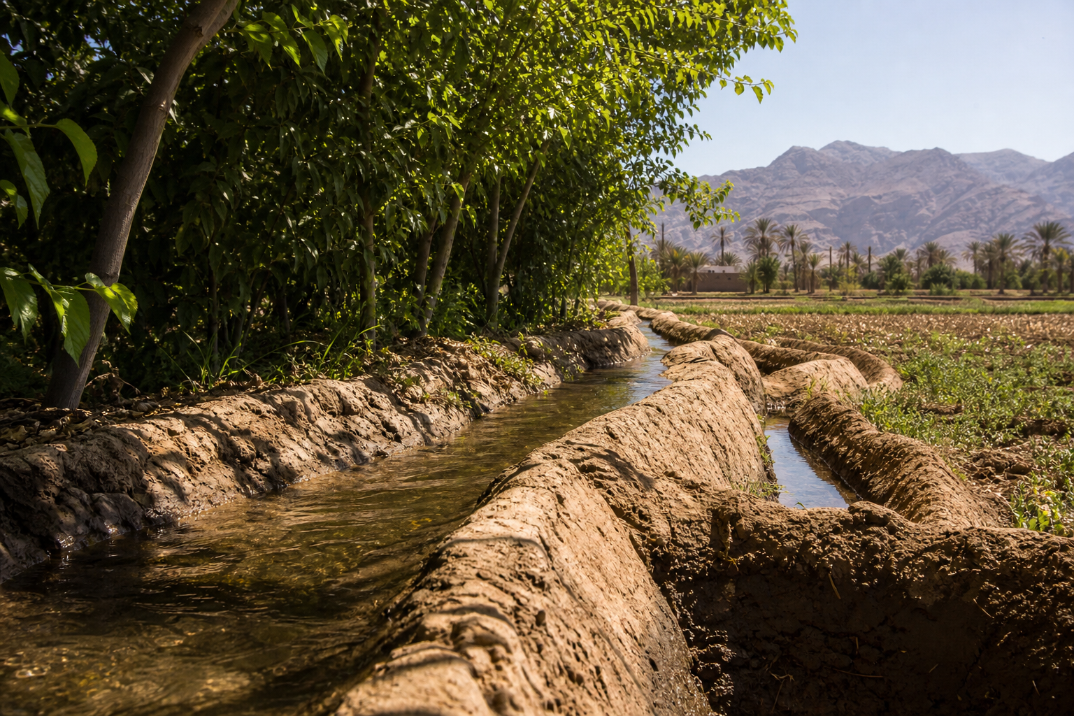 سیستمهای سنتی آبیاری در ایران، نمونهای از مدیریت پایدار منابع آب در گذشته.