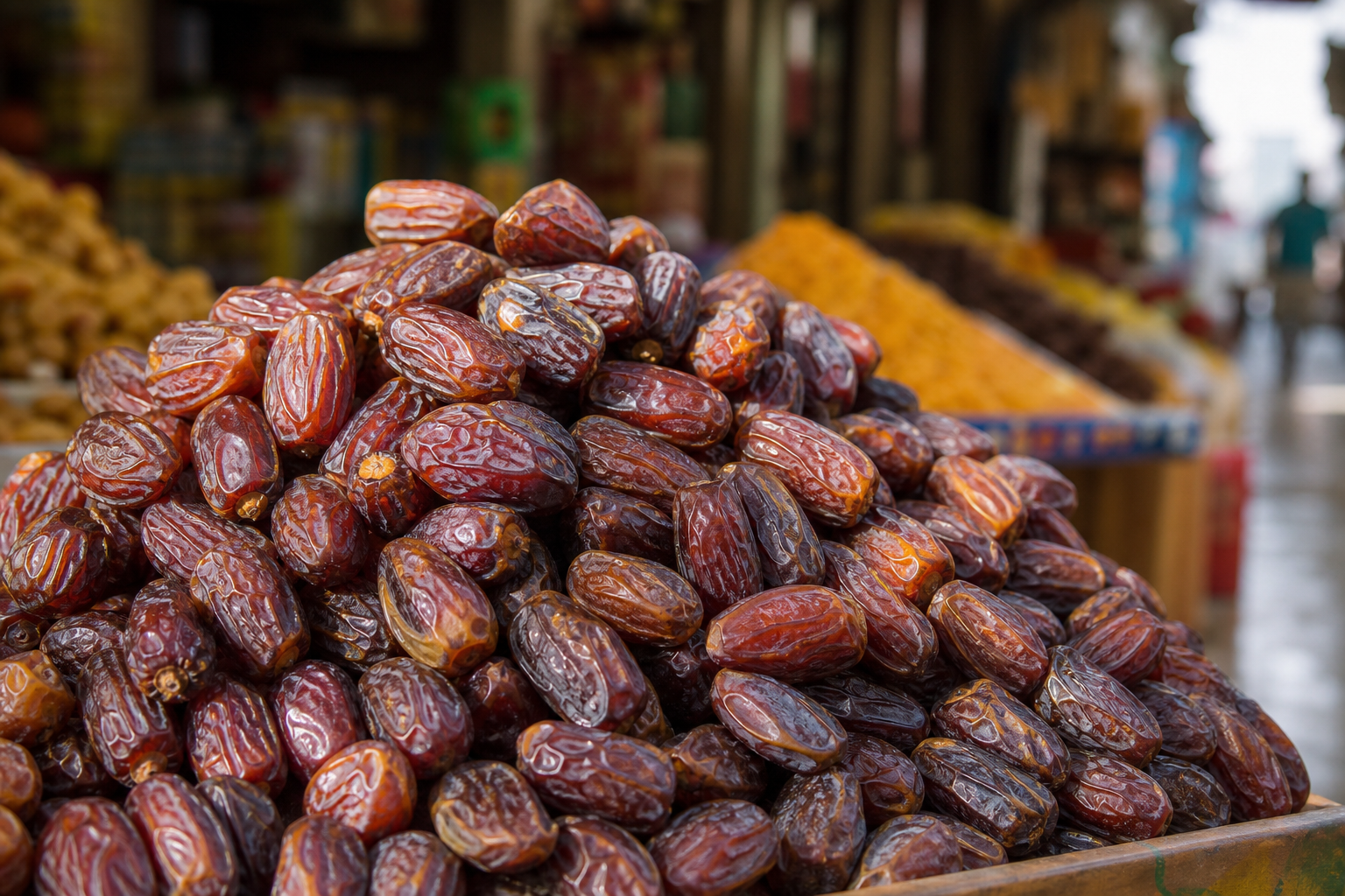 التمور مصدر طبيعي للطاقة.