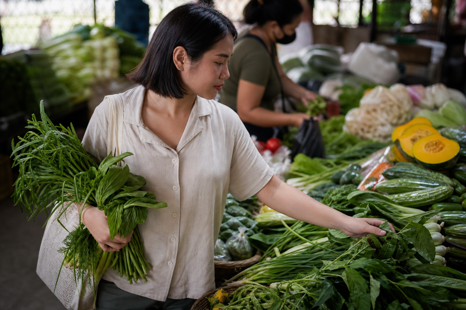 Ang pagpili ng sariwang gulay at prutas sa lokal na pamilihan ay isang hakbang tungo sa mas malusog at plant-based na pamumuhay.