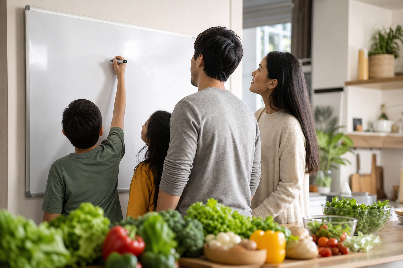 Perencanaan menu mingguan adalah kunci efisiensi di dapur.