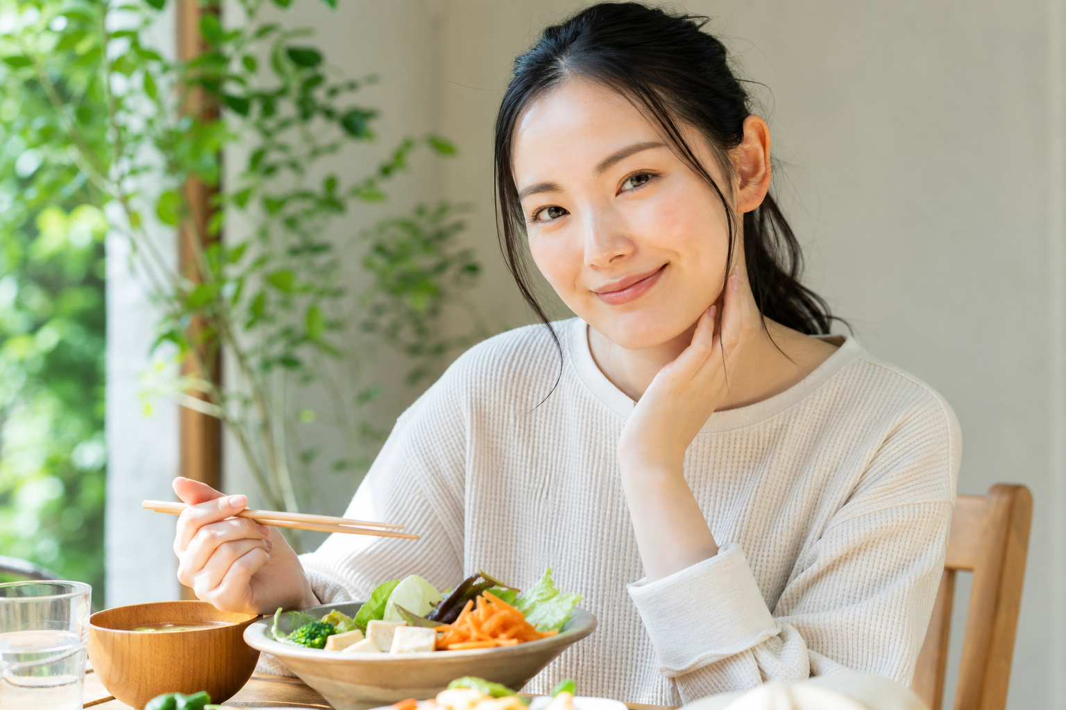 ヴィーガン食を実践し、内側から輝く健康的な肌を手に入れましょう。