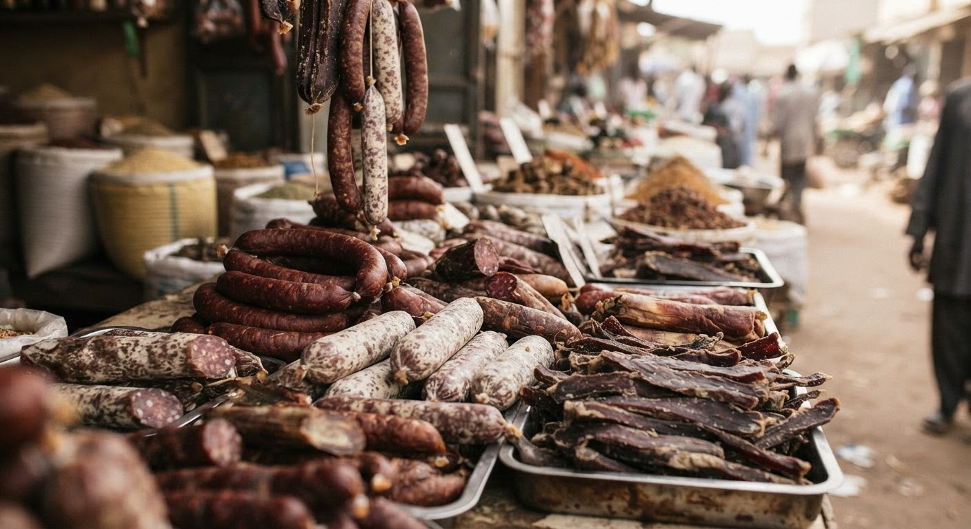 Wasu nau'ikan nama mai sarrafawa da ake iya samu a kasuwanni.