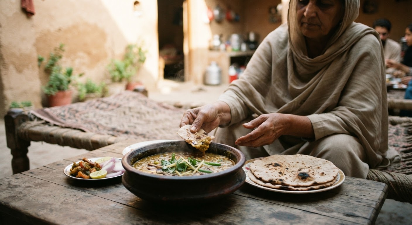 پاکستان میں روایتی دال کی ڈش، جو صدیوں سے خوراک کا اہم حصہ رہی ہے۔