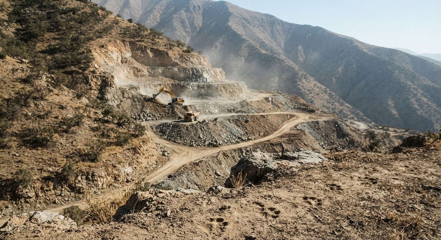 تخریب زیستگاه پلنگ ایرانی در اثر فعالیتهای انسانی.