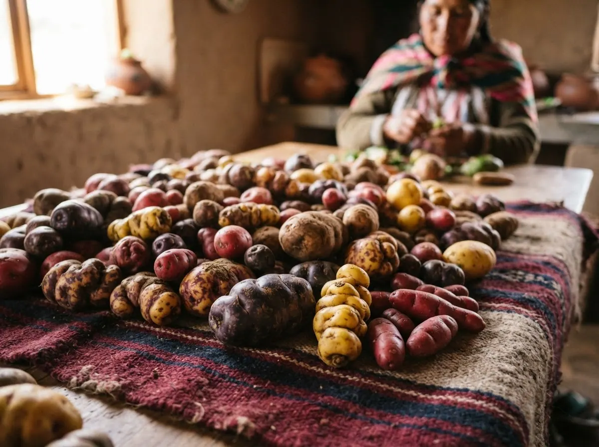 Andes suyupi papakuna, imaymana rikch'ayniyuq.