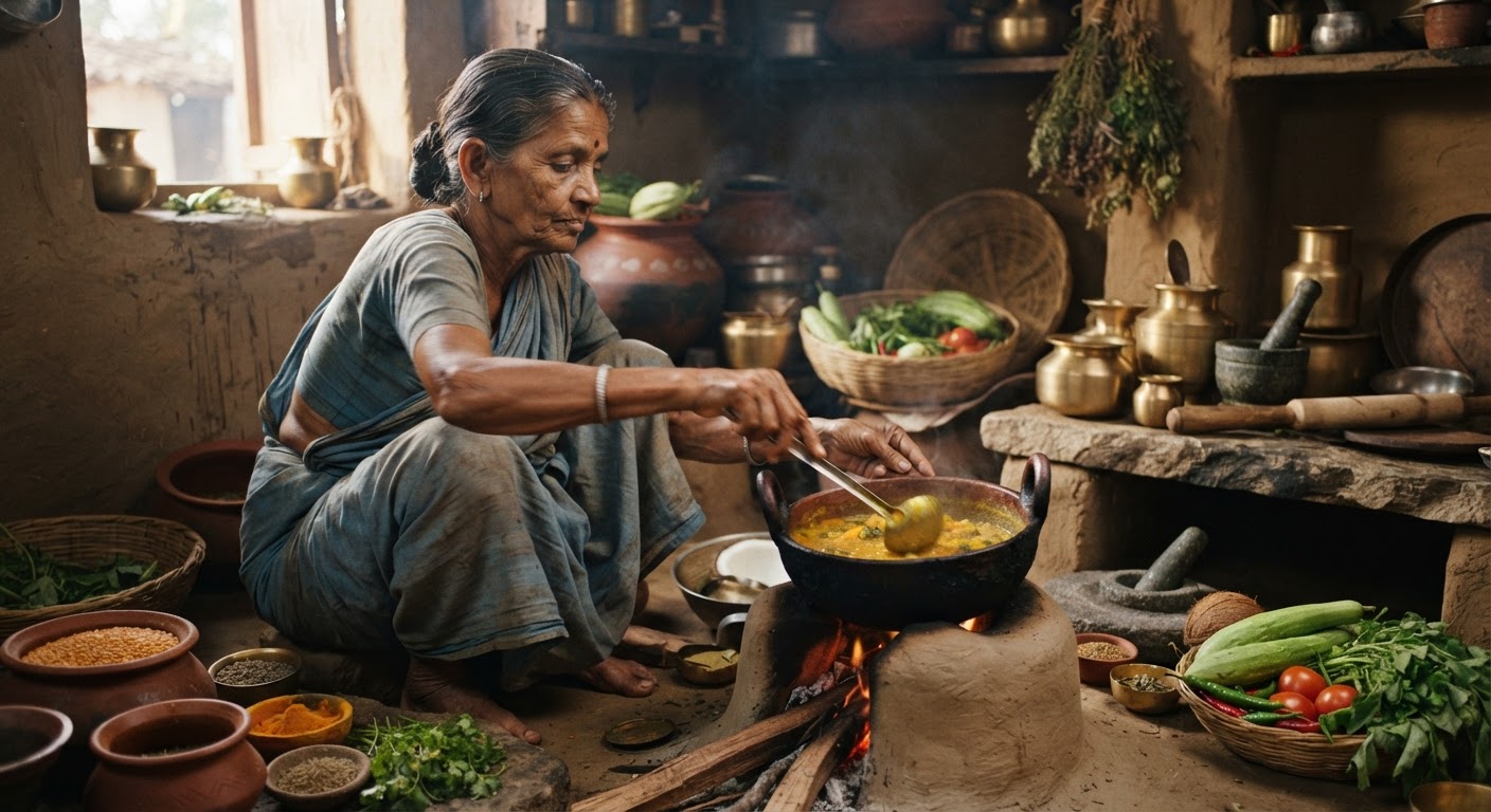 Early plant-based meals were often dictated by local produce and cultural traditions.