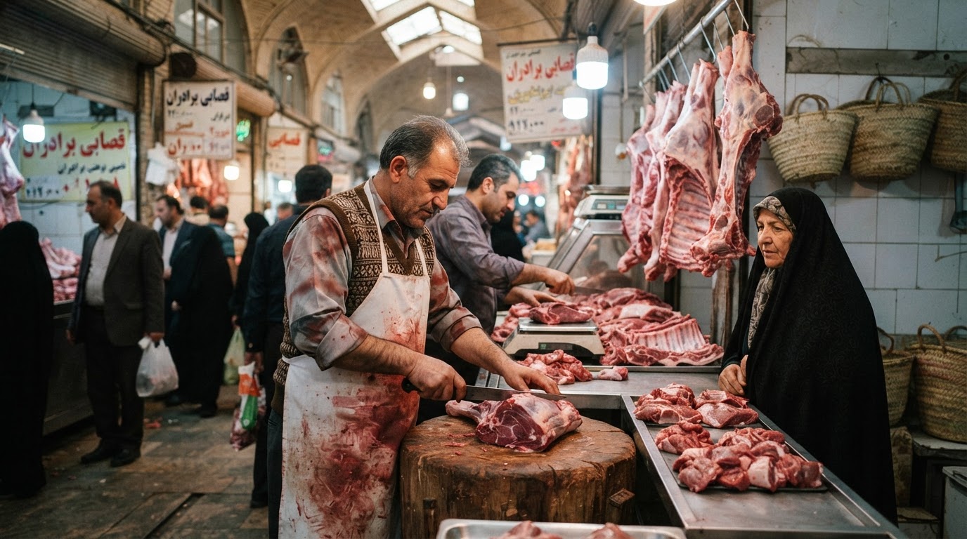 رستورانها و قصابیها در مناطق شهری، نشاندهنده تقاضای رو به رشد برای گوشت قرمز.