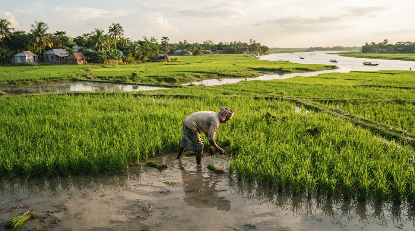 বাংলাদেশের ধানক্ষেত