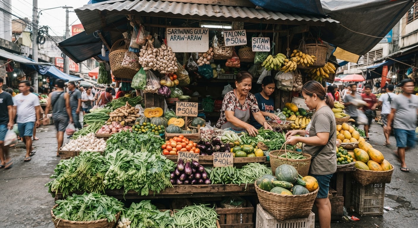 Ang mga lokal na palengke ay nananatiling mahalagang pinagkukunan ng sariwang mga sangkap para sa plant-based na lutuin.