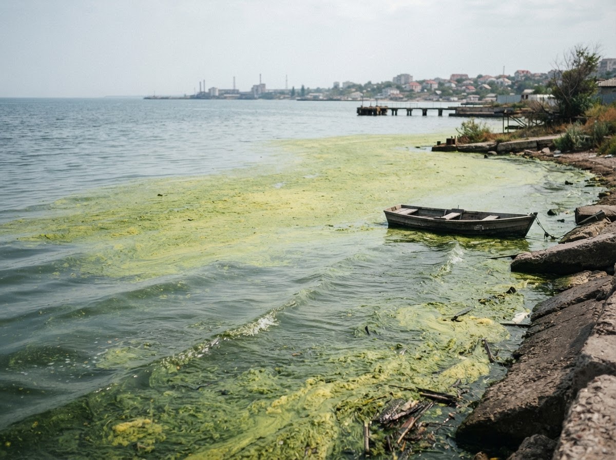 Евтрофікація – серйозна екологічна проблема Чорного моря, спричинена надлишком поживних речовин.
