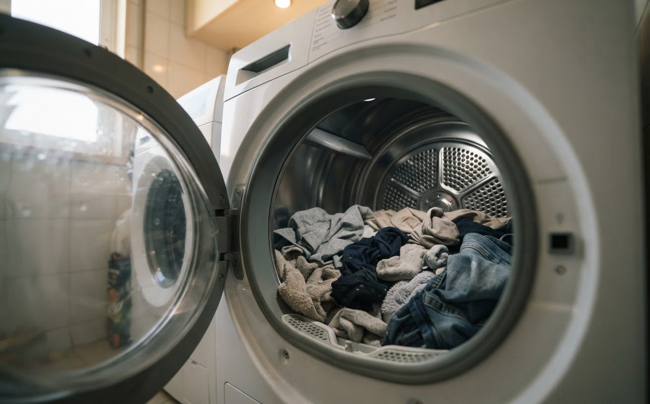 Secadores elétricos de roupa são convenientes, mas representam um consumo energético significativo.