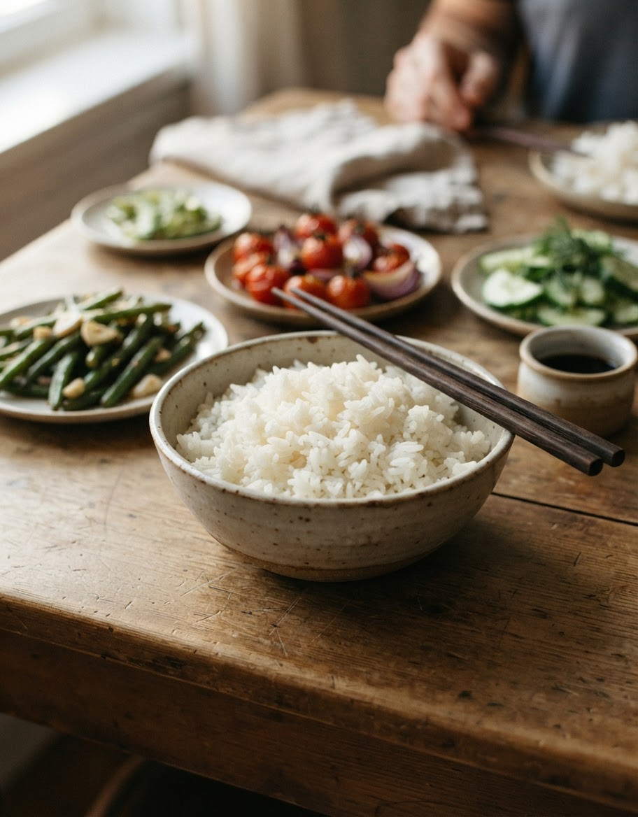 Рис – универсальный гарнир, который легко сочетается с различными вкусами.