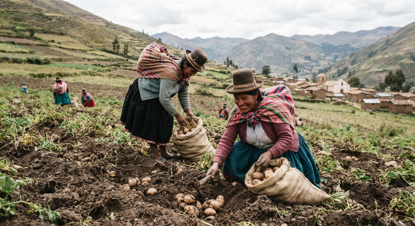 Peru mama llaqtapi papa tarpuyqa ancha allinmi.