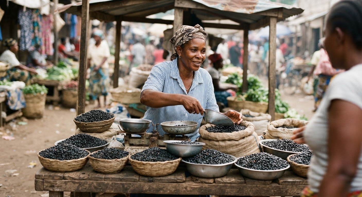 Pwa nwa, yon sous pwoteyin esansyèl ki disponib lokalman nan Ayiti.