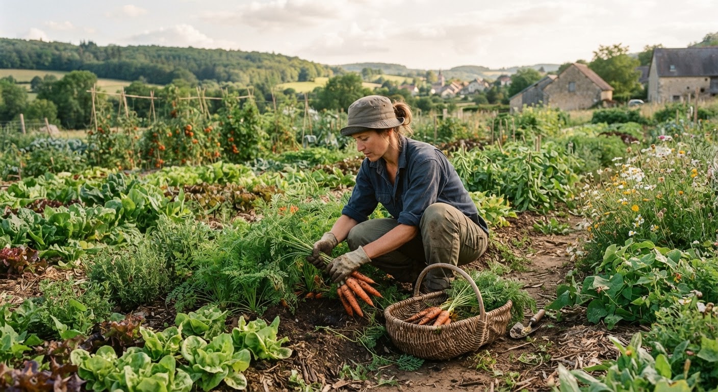 Des cultures biologiques en France, un modèle moins gourmand en azote.