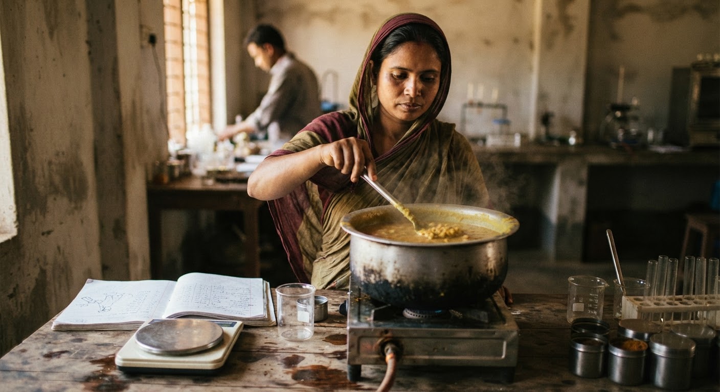 বাংলাদেশের ঐতিহ্যবাহী ডাল রান্না।