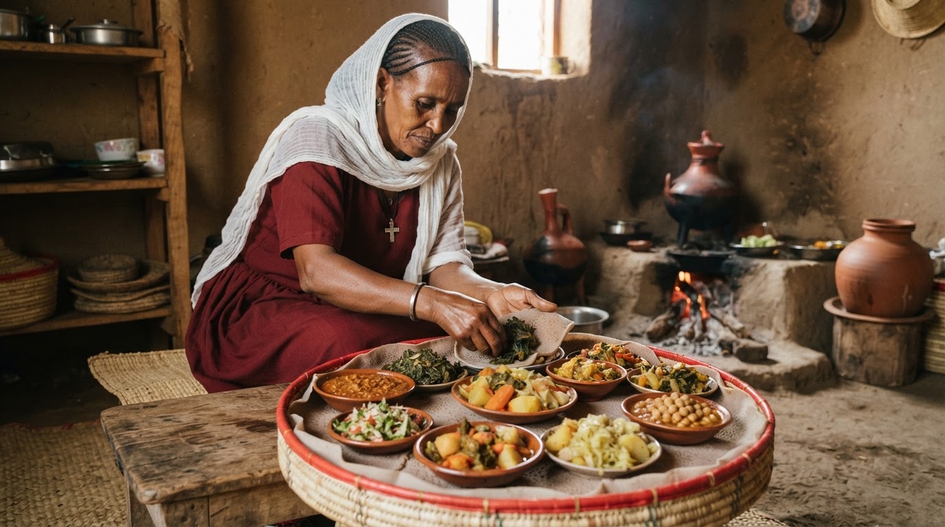 የኢትዮጵያ ኦርቶዶክስ ጾም ምግብ ስብስብ