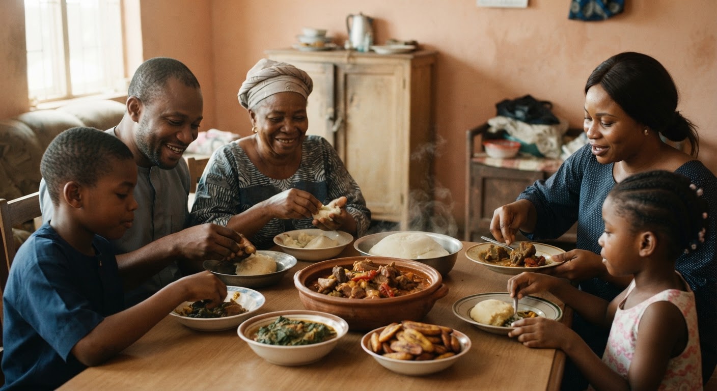 Oúnjẹ ẹran ti jẹ́ apákan ìṣe àṣà Nàìjíríà fún ìgbà pípẹ́.