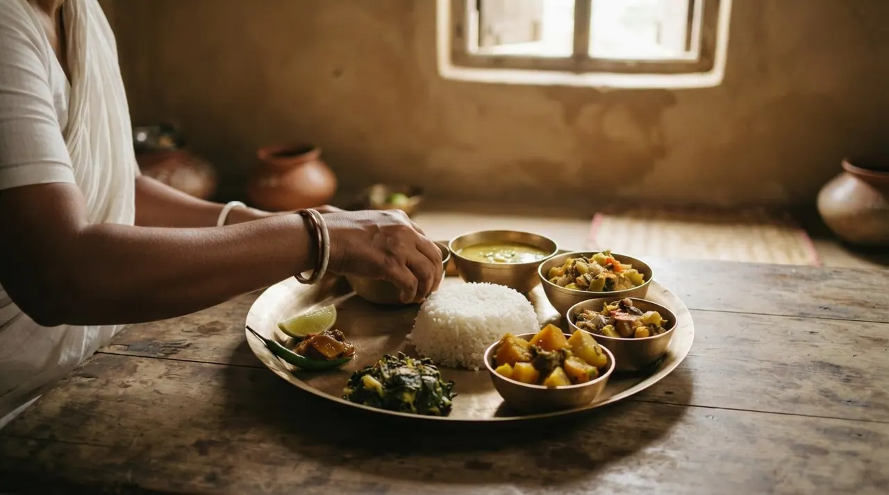 ৭ দিনের নিরামিষ বাঙালি খাবারের পরিকল্পনা