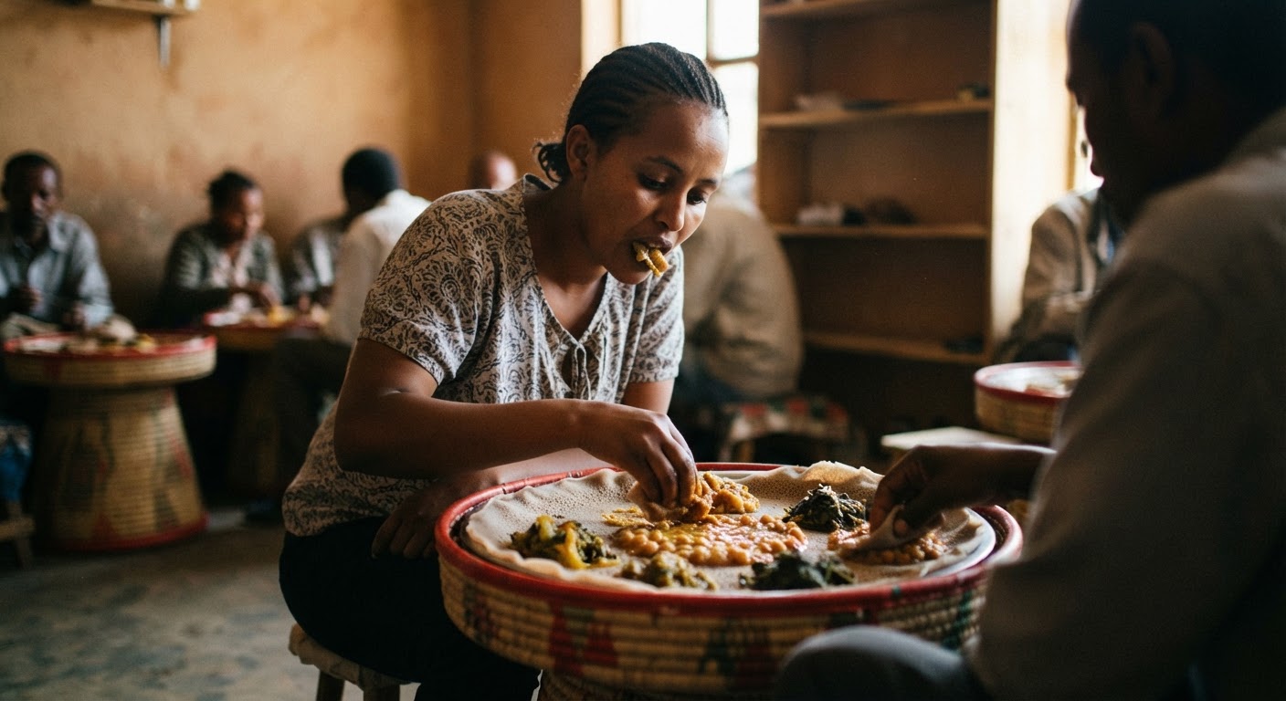 ኢንጀራ ከሽሮ ጋር፣ የኢትዮጵያ የጾም ምግቦች ዋና አካል