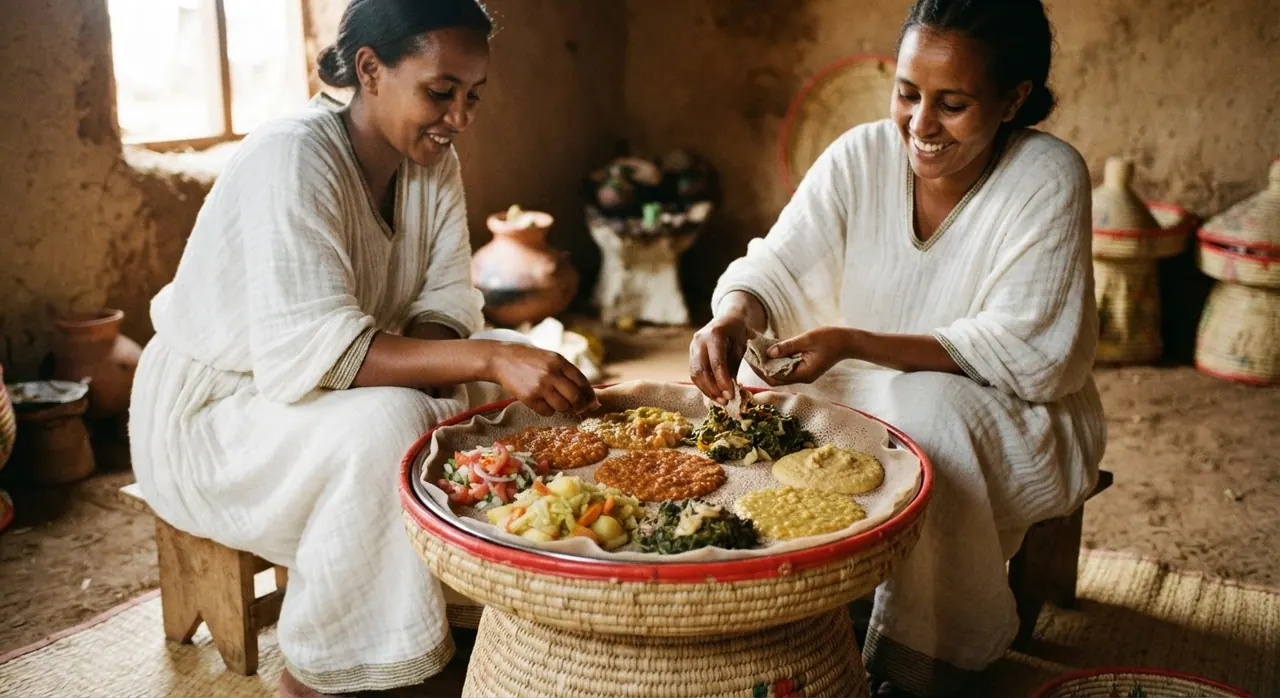 የኢትዮጵያ የጾም ምግቦች ስብስብ
