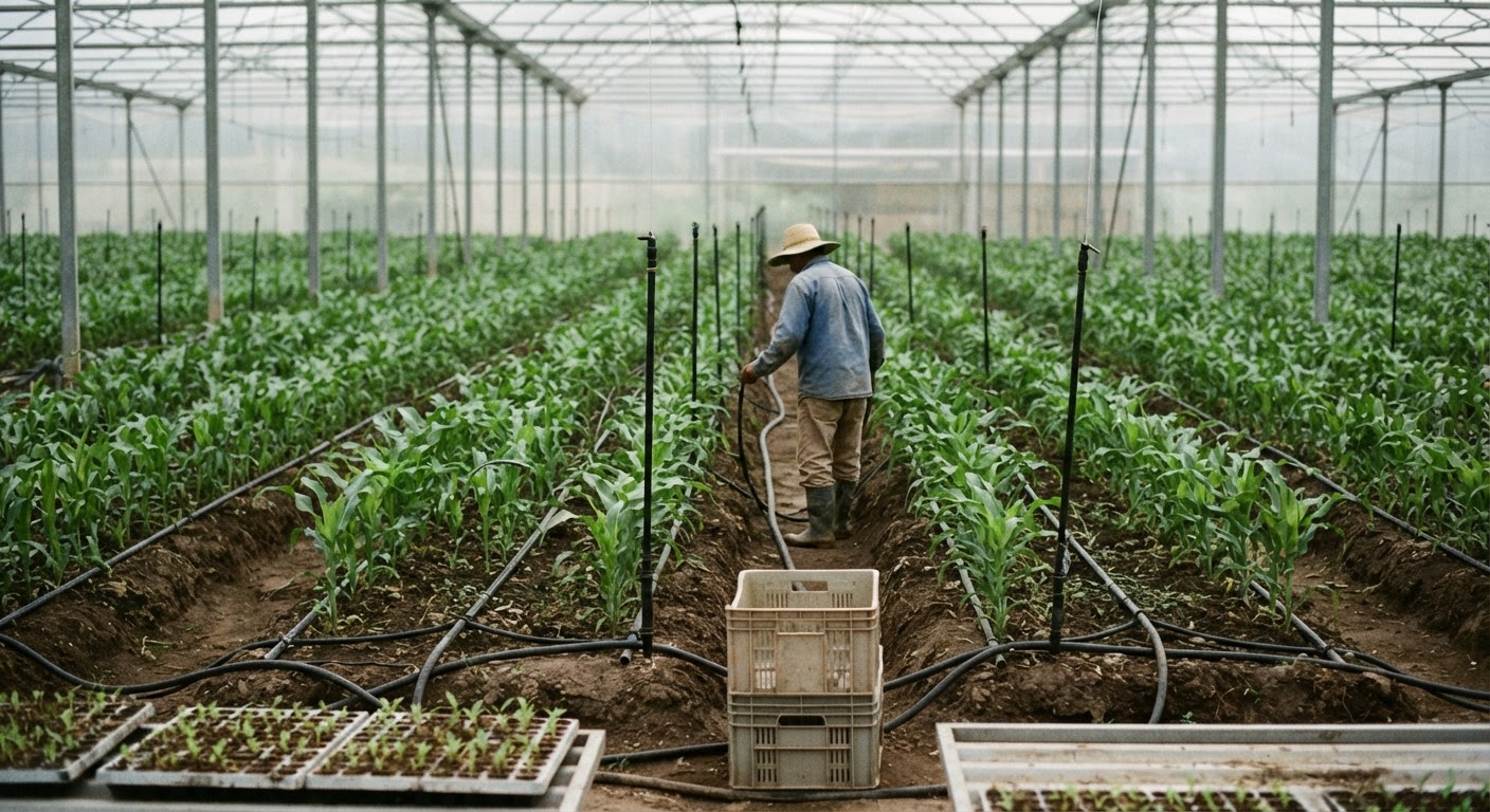 In milpa tlācatiliztli īca in tlaōlli, in etl īhuān in āyōtl