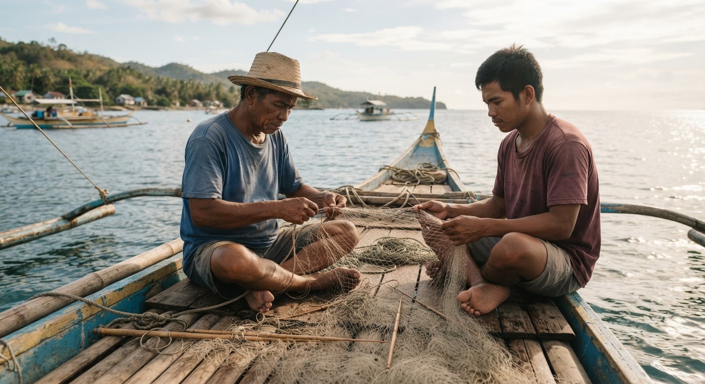 Ang mga mangingisdang Pilipino ay umaasa sa malusog na karagatan para sa kanilang kabuhayan.