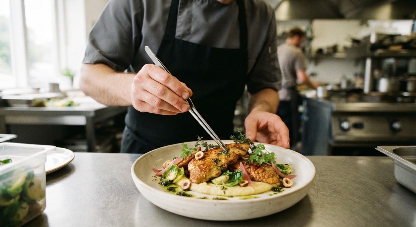 Un plat végétal savoureux et nutritif, démontrant la richesse des alternatives à la volaille.