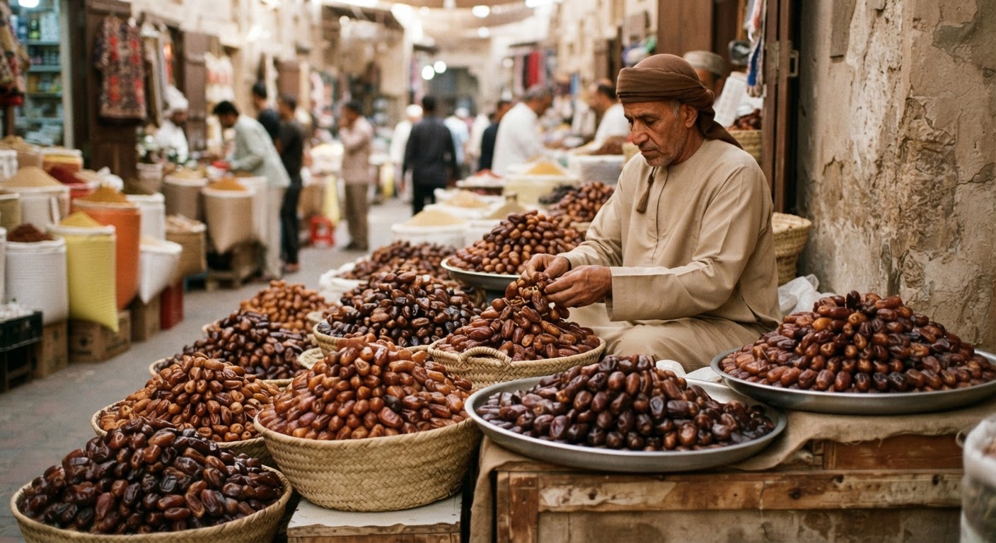 التمور، مصدر طبيعي غني ومستدام للحلويات والمحليات.
