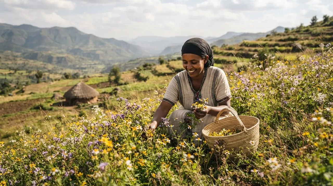 በኢትዮጵያ የሚበቅሉ የዱር አበቦች