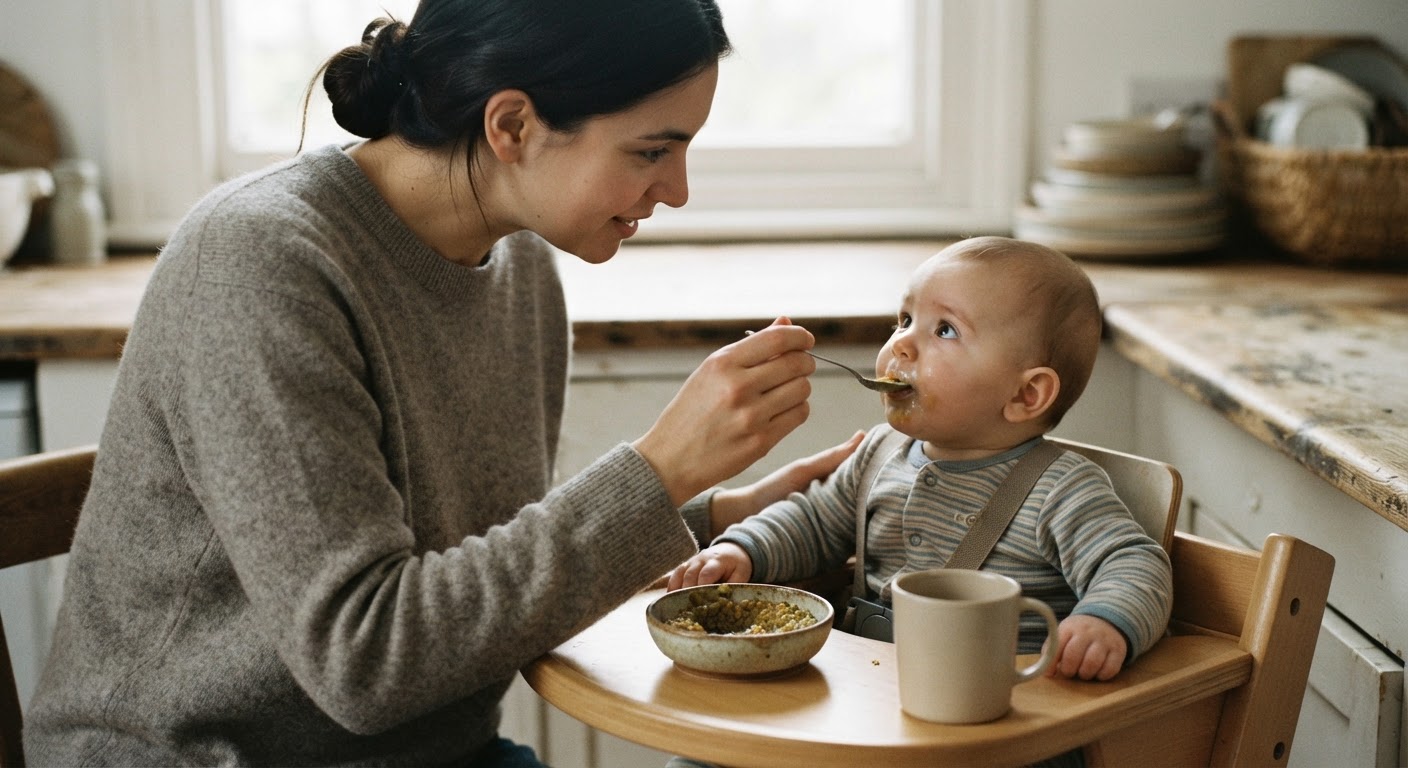 دالوں کی پیوری بچوں کے لیے ایک غذائیت بخش غذا ہے۔