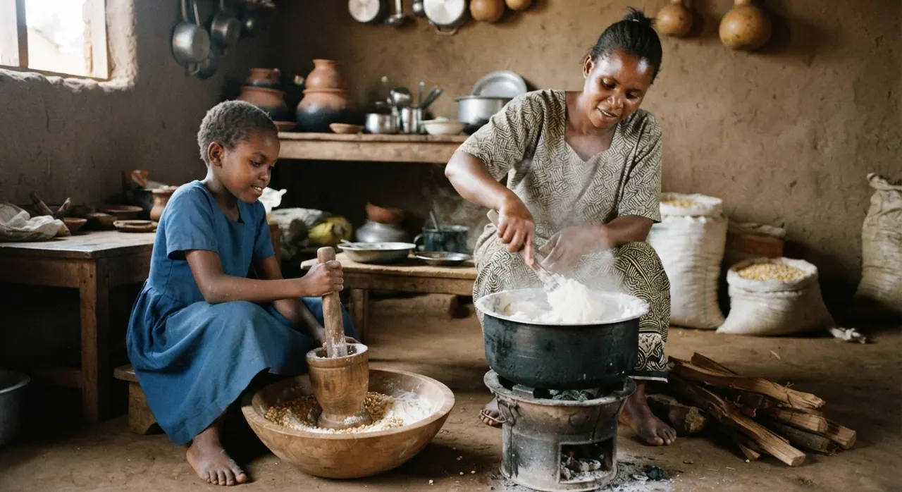 Unga wa mahindi unaweza kutumika kutengeneza vitafunio vya nishati.