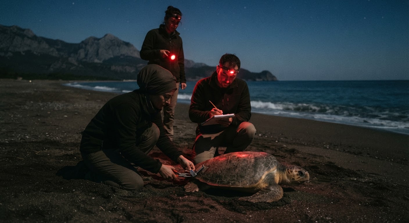 Akdeniz kıyılarımızda yuvalayan deniz kaplumbağaları da kaçakçılık tehdidi altında.