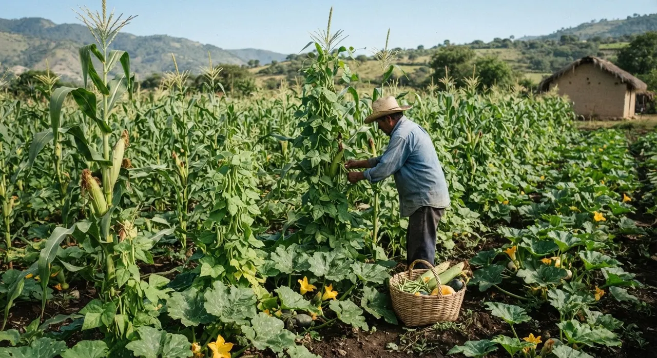 Tlaixcopa tlatzotzonalli: Milpa tlatzotzonalli tlen chichiltototl, etl, ihuan ayotli.