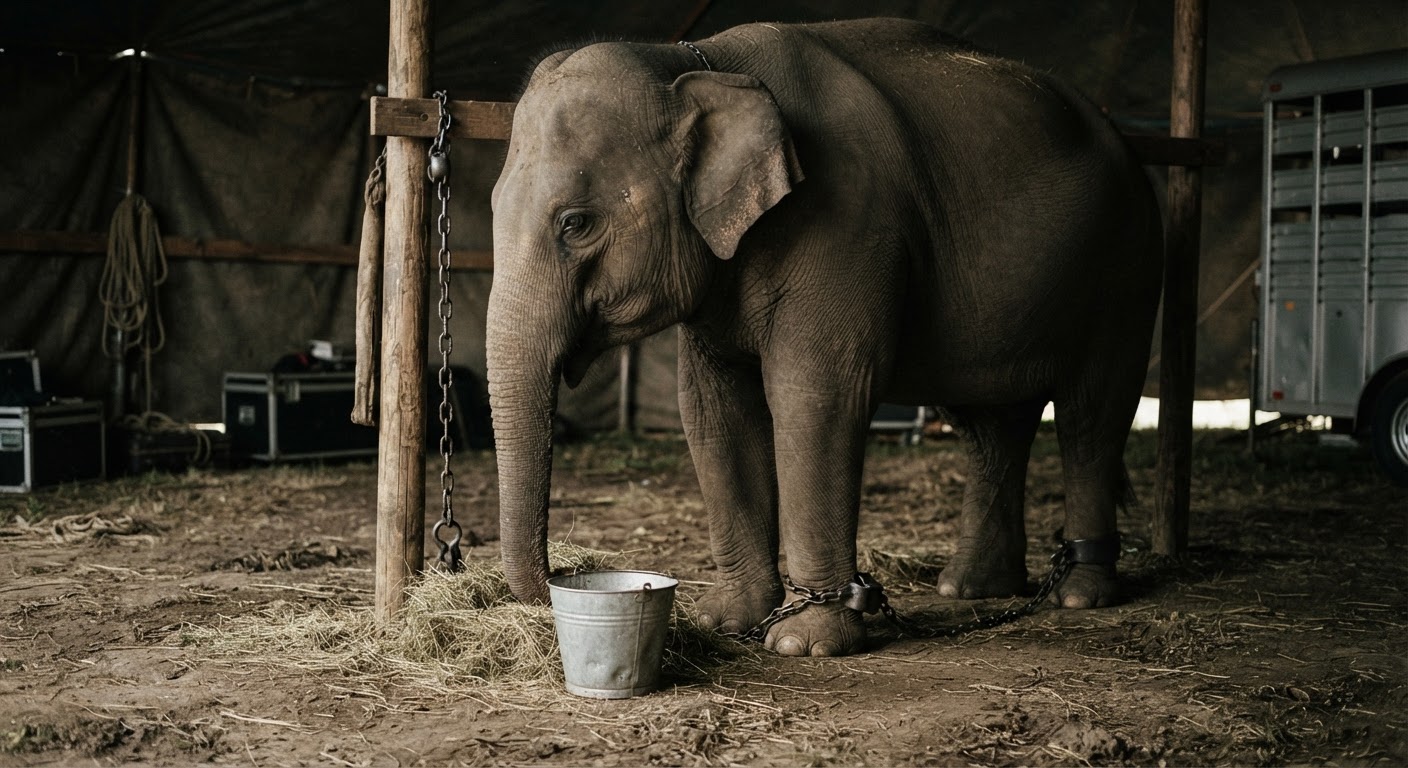 Visualisations can help convey the severity of animal welfare issues in entertainment.