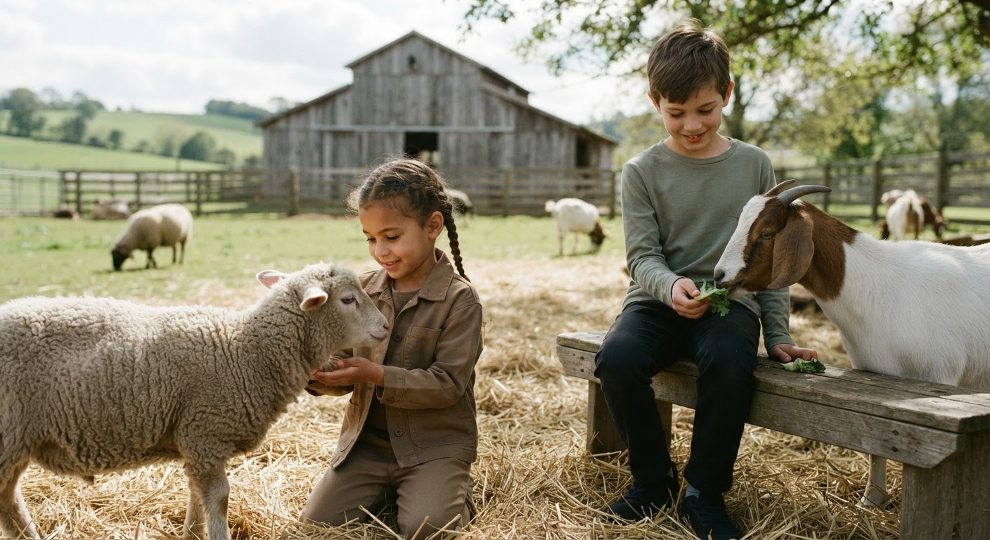 Learning to empathise with animals from a young age is key to future change.