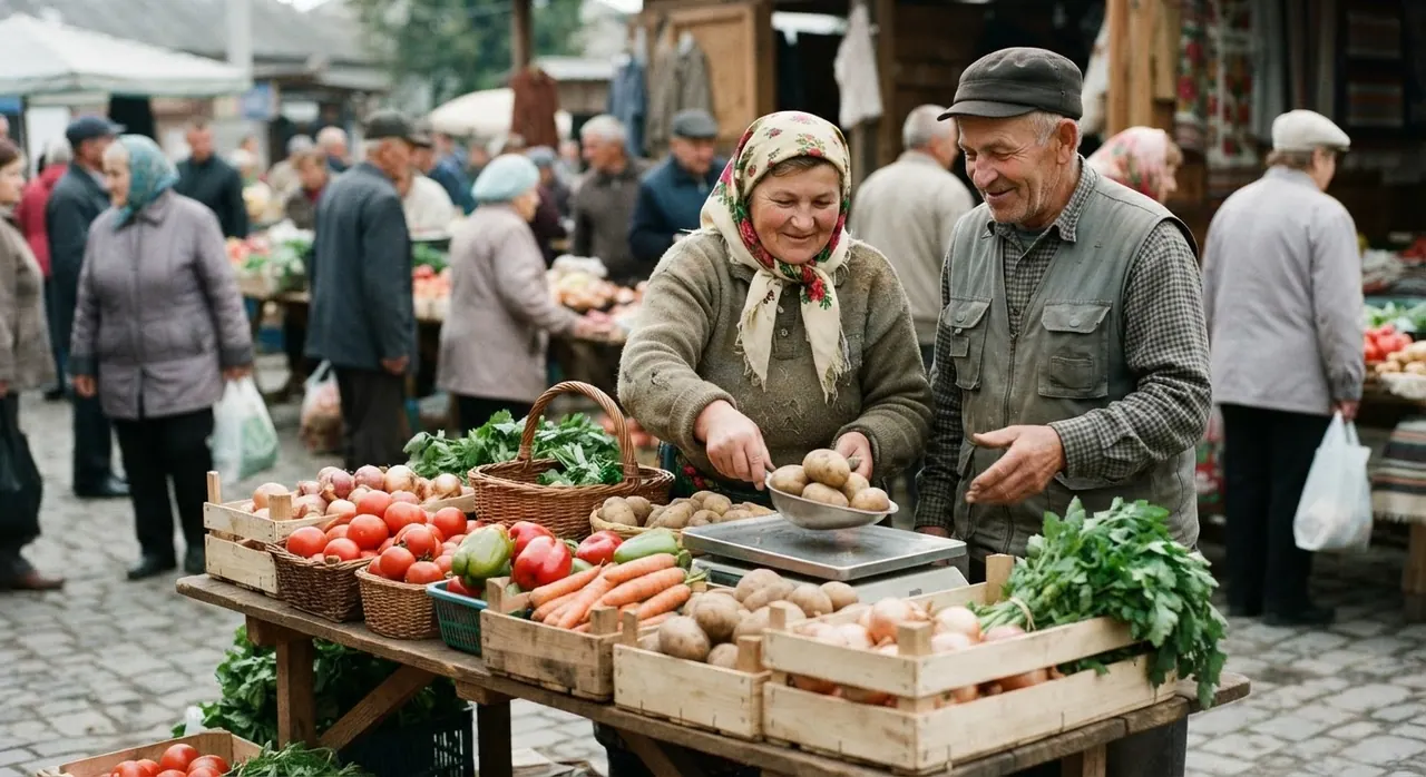 Місцеві фермери пропонують свіжі овочі та фрукти, основу здорового рослинного харчування.