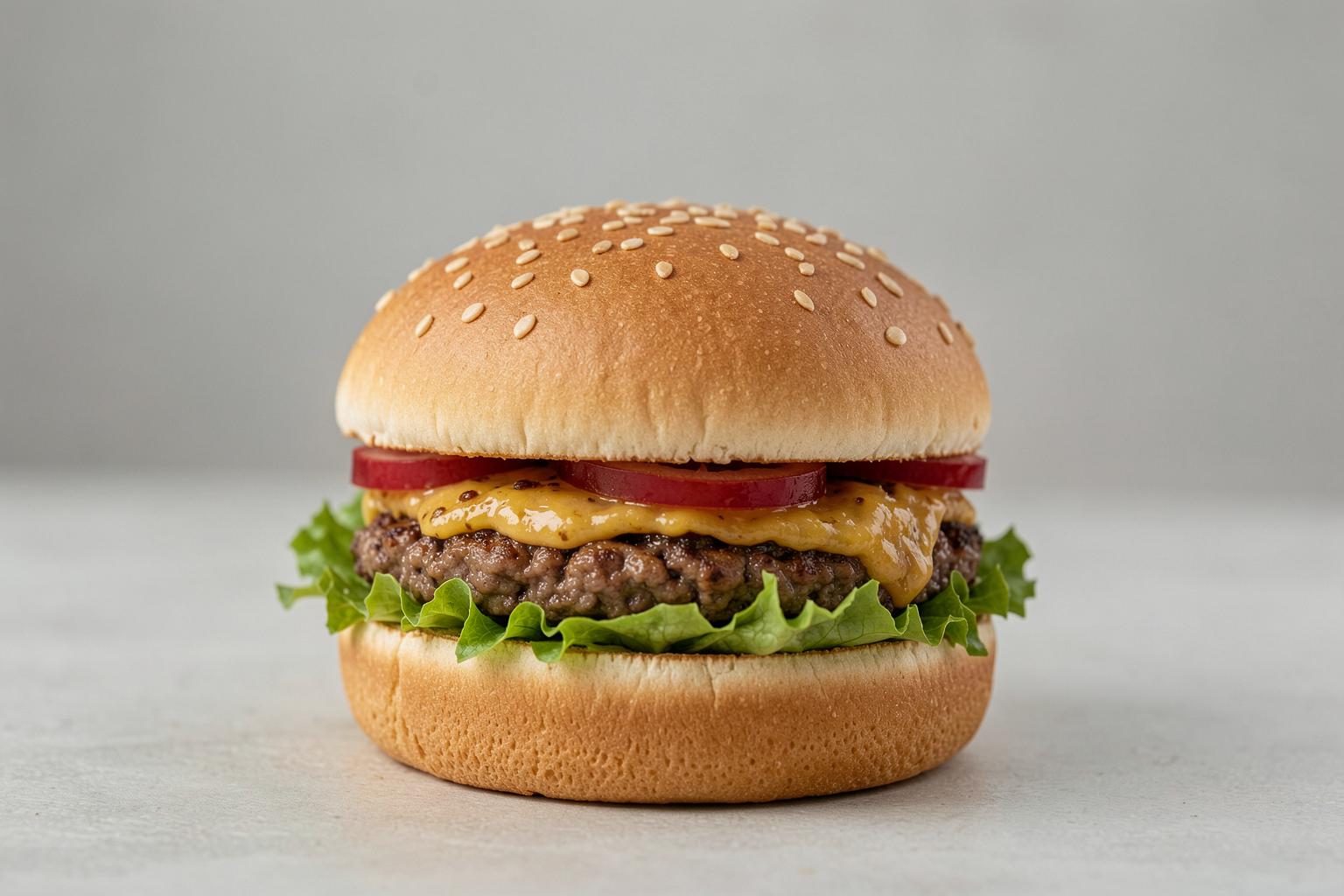 برگر گیاهی Beyond Meat حاوی ۲۵ گرم پروتئین در هر وعده است.