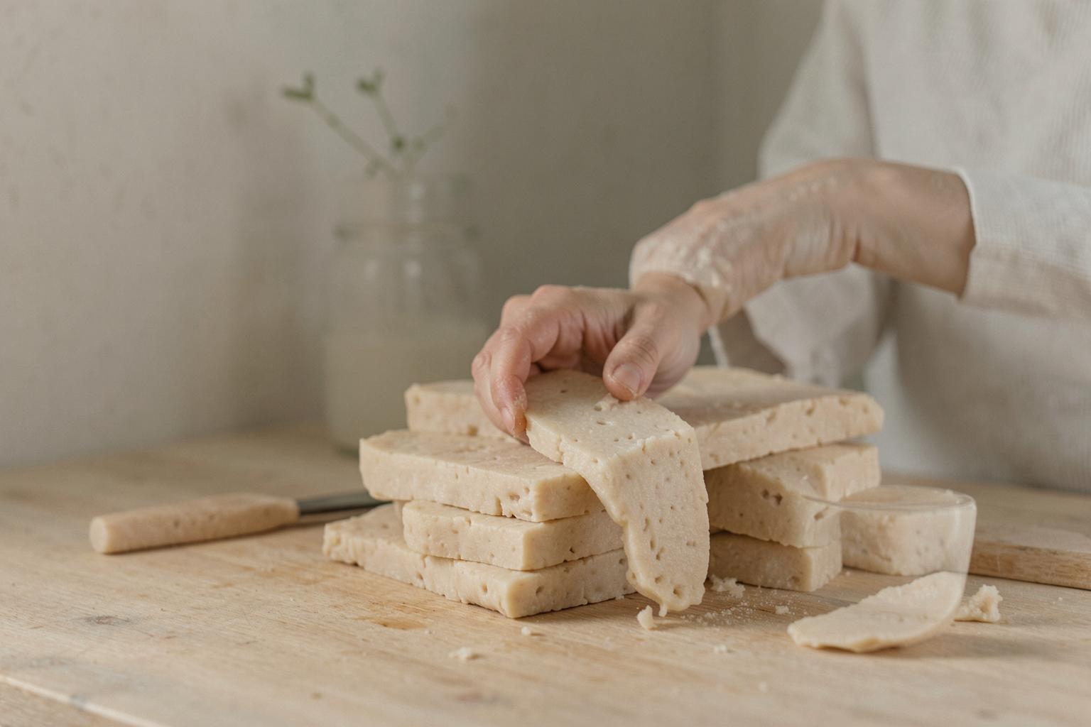Përgatitja e seitanit në shtëpi: nga brumi i miellit të grurit në gluten të pastër.