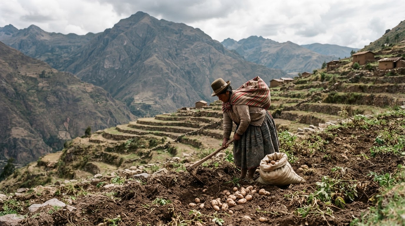 Andes urqukunapi papakuna tarpusqa tarpuykuna