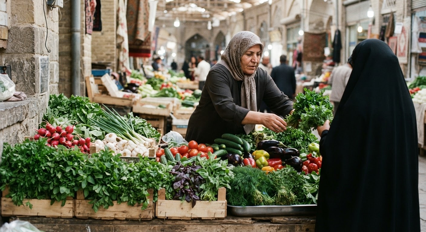 تنوع سبزیجات تازه، پایهی یک رژیم غذایی سالم و کمکالری است.