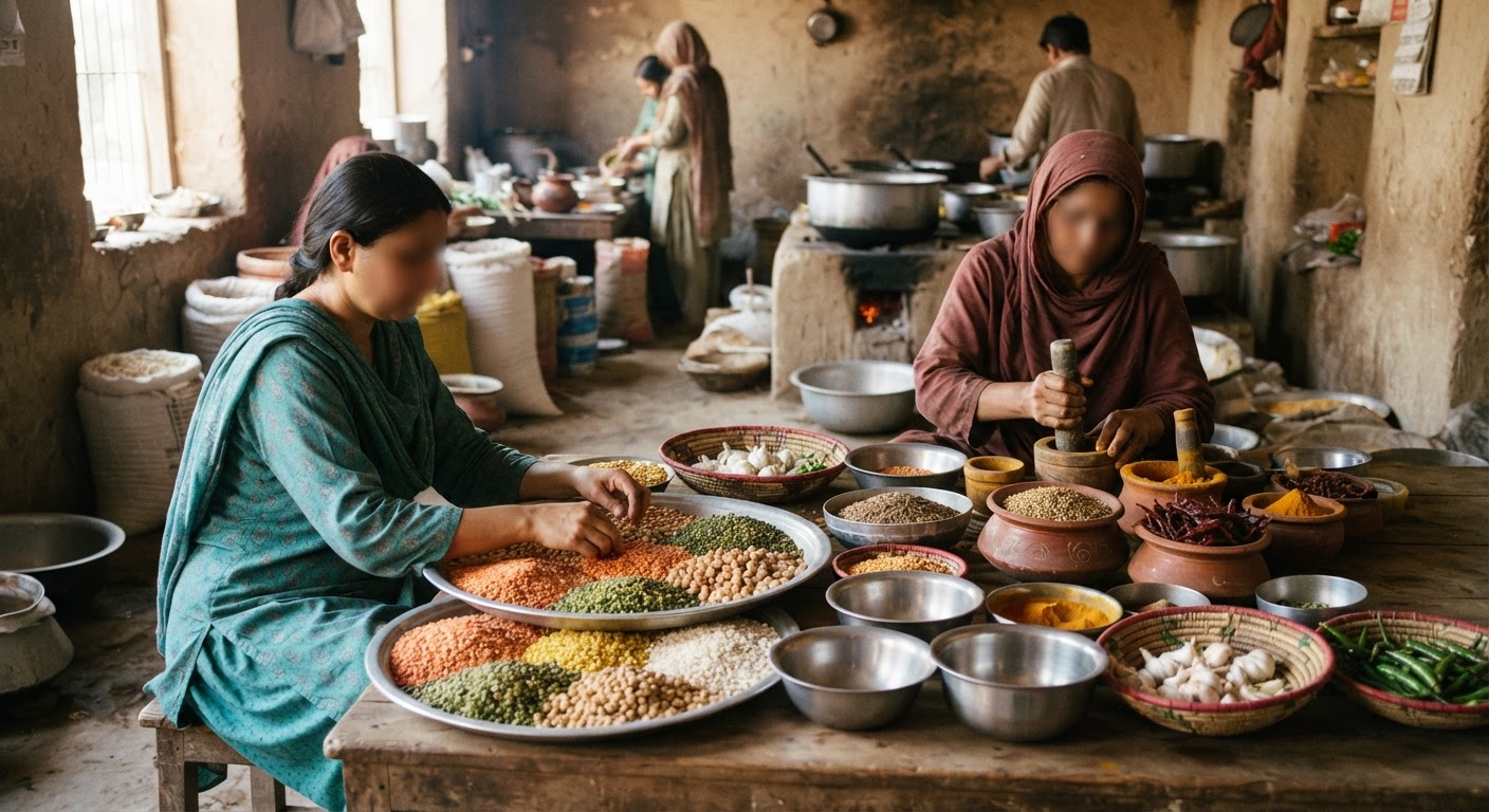 دالیں اور مسالے: پاکستان اور بھارت میں پروٹین کے سستے اور صحت بخش ذرائع۔