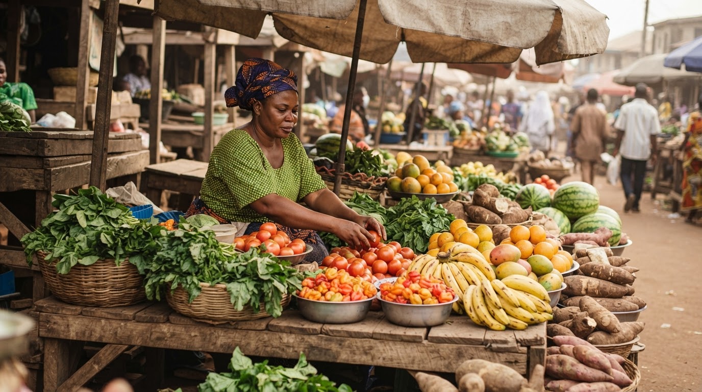 Àwọn èso àti ẹ̀fọ́ orí pàtàkì lórí ilé-ìtàjà Nàìjíríà
