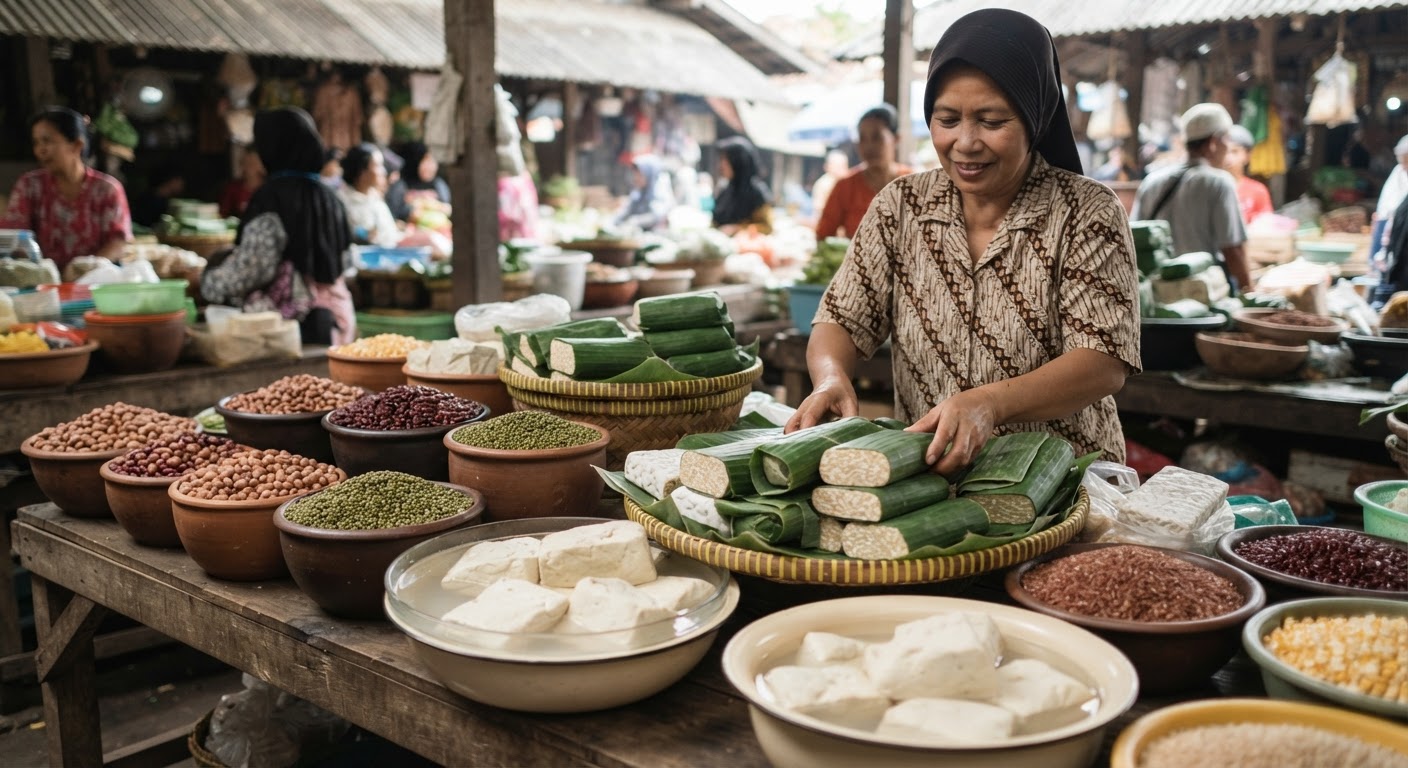 Berbagai sumber protein nabati lokal Indonesia, termasuk tempe, tahu, kacang-kacangan, dan biji-bijian, menawarkan pilihan yang kaya nutrisi.