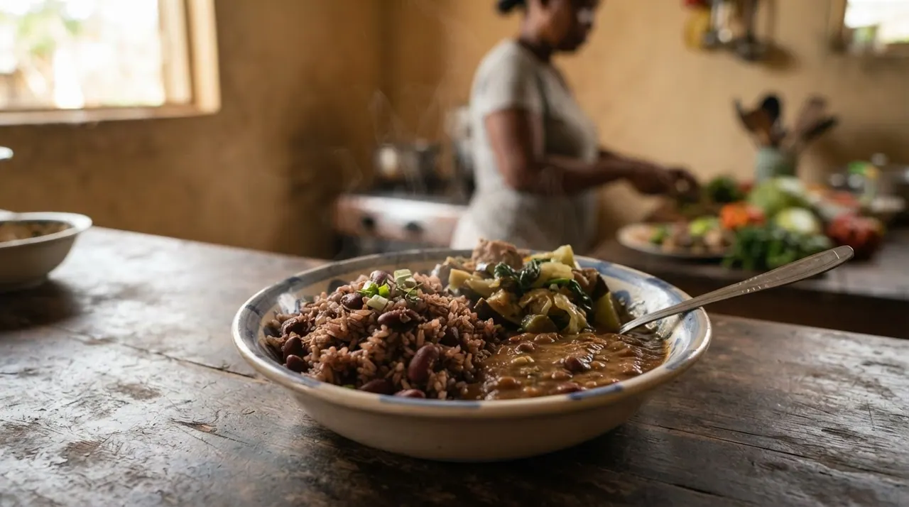 Diri ak Pwa Vegan: Resèt Ayisyen Tradisyonèl