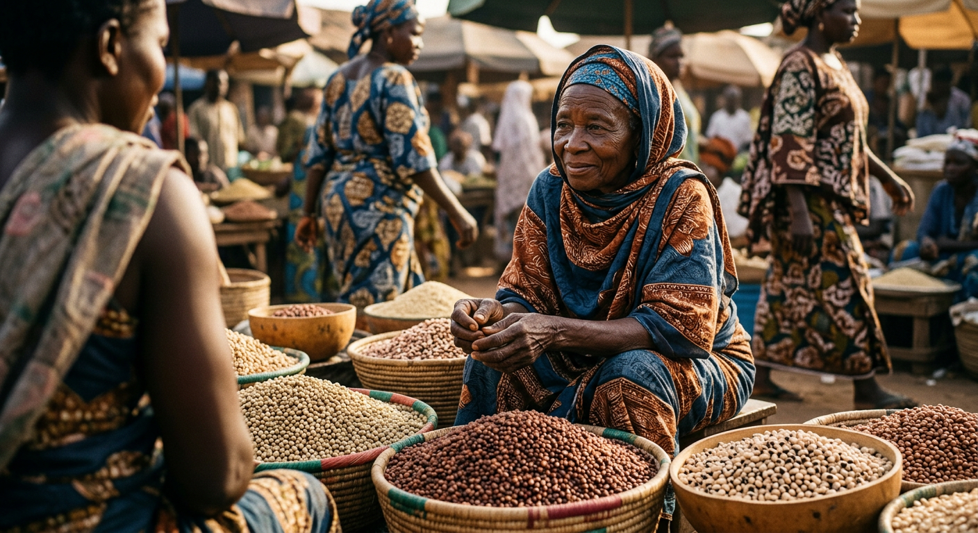 Wake, gero, da dawa a babban dalar kasuwa a Arewacin Najeriya suna kunshe da sinadaran fiber masu kare kiba.