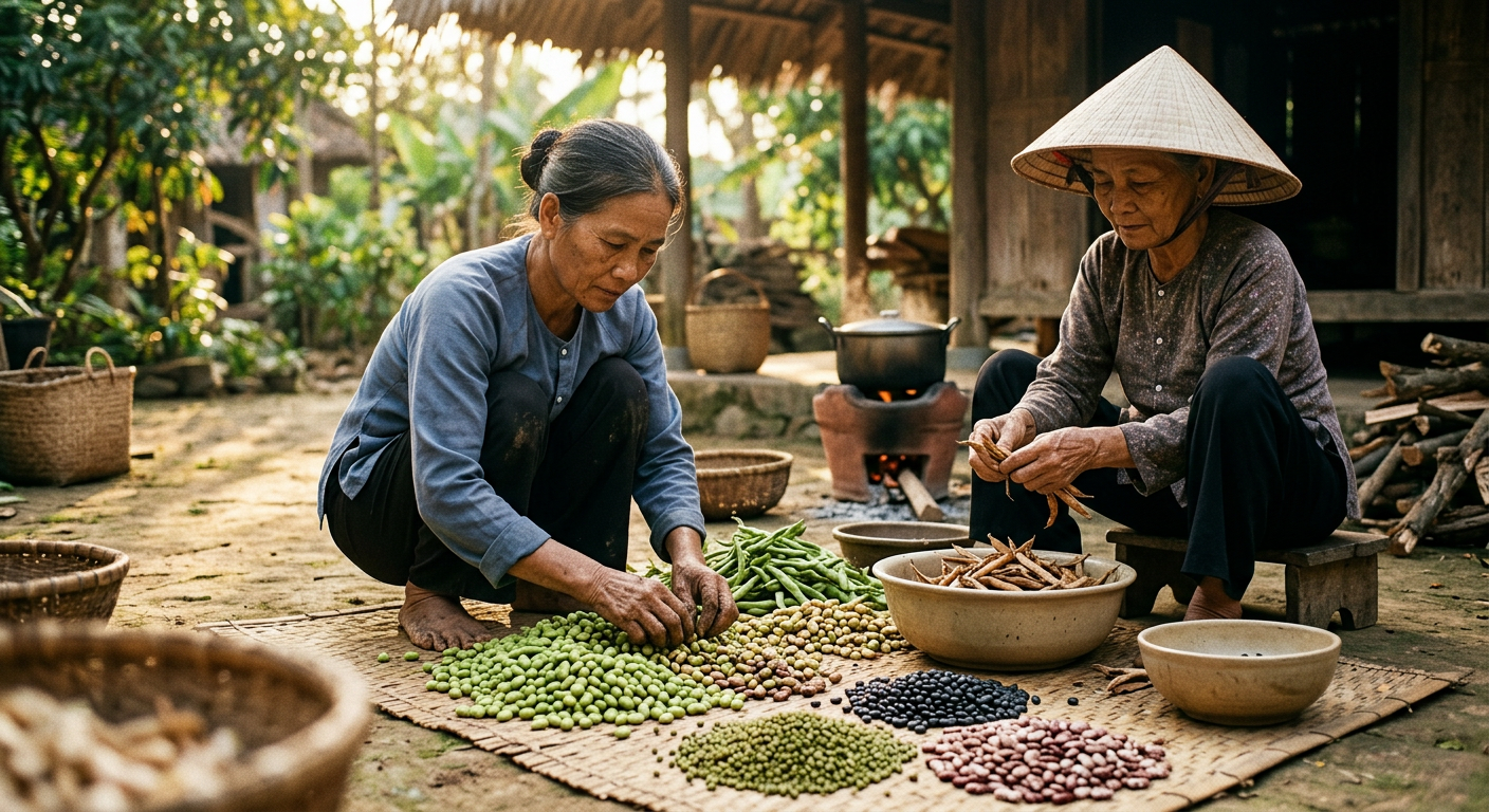 Đậu nành và các loại đậu họ đậu là nguồn protein cốt lõi thay thế thịt động vật trong dinh dưỡng xanh.