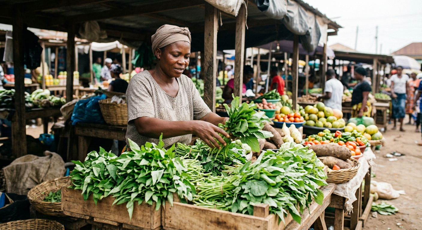 Ewébẹ̀ tútù bíi sọ́kọ̀, tẹ̀tẹ̀, àti gbúre nínú ọjà Nàìjíríà jẹ́ ọ̀rọ̀ àmúṣọrọ̀ fún ìlera.